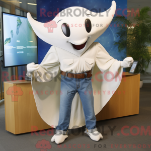 Maskotki z Cream Manta Ray...