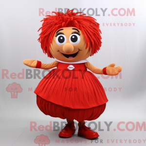 Mascot character of a Red...