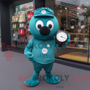 Mascottefiguur van een...
