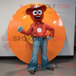 Mascot character of a Rust...