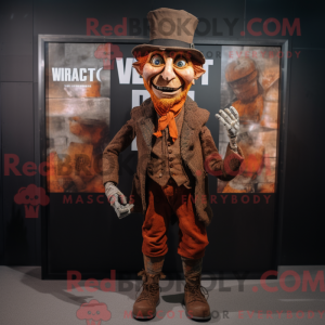 Maskot postava Rust Witch...