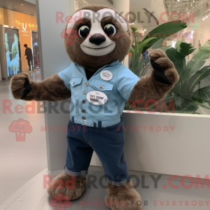 Mascot character of a Sloth...