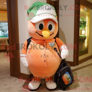 Mascottefiguur van een...