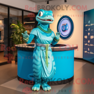 Mascot karakter van een...