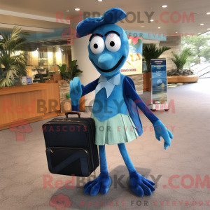 Mascot karakter van een...