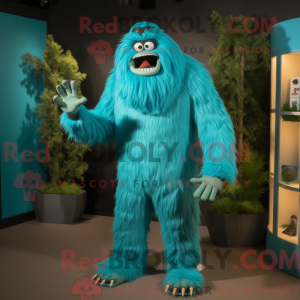 Mascot karakter van een...
