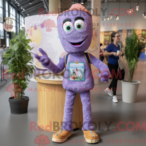 Personagem de máscara de...