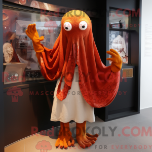 Mascot karakter van een...