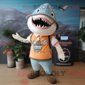 Mascot karakter van een...