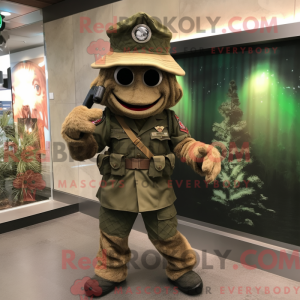 Mascottekarakter van een...