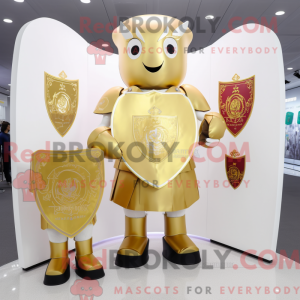 Mascot character of a Gold...