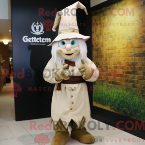 Mascot karakter van een...