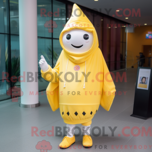 Mascot character of a Lemon...