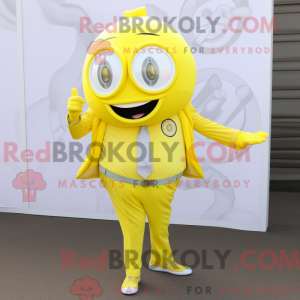 Mascot karakter van een...