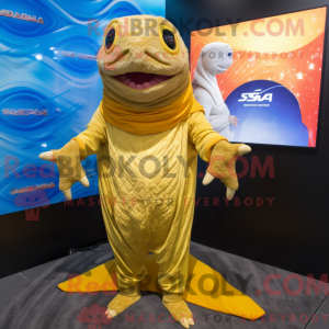 Mascottekarakter van een...