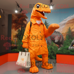 Mascot karakter van een...