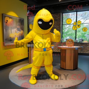 Mascot character of a...