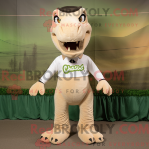 Mascot karakter van een...