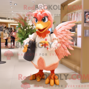 Mascottefiguur van een...