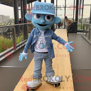 Maskotfigur af et...