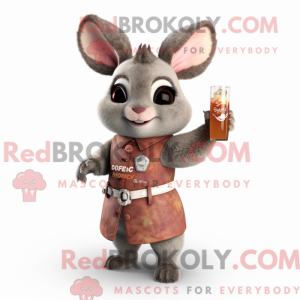 Mascot karakter van een...