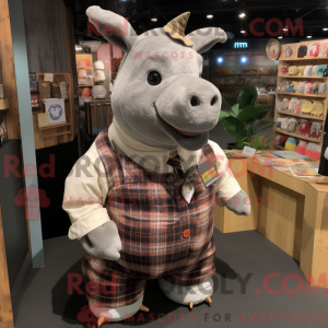 Maskottchen eines Nashorns...