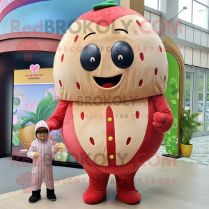 Tan Strawberry mascotte...