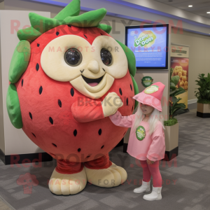 Tan Strawberry mascotte...