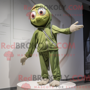 Maskot-karakter av en...