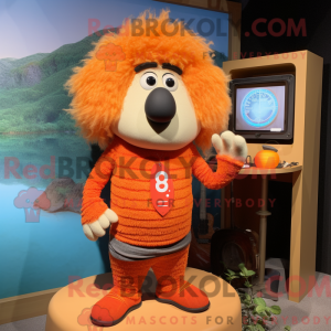 Mascot character of a...