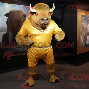 Mascot character of a Gold...
