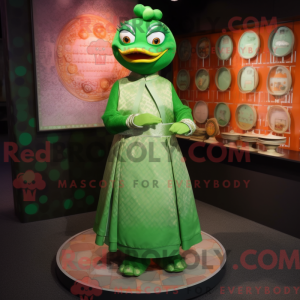 Mascot karakter van een...