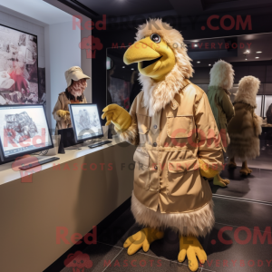 Mascot karakter van een...