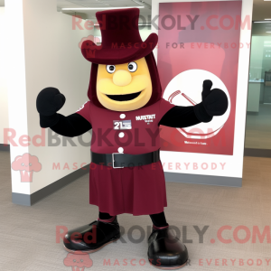 Mascottekarakter van een...