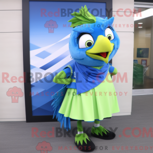 Mascot character of a Lime...