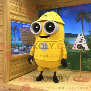 Mascottekarakter van een...