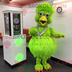 Maskot karakter af en...