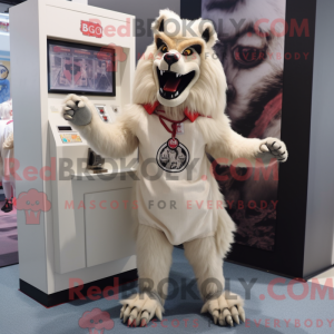 Mascottekarakter van een...