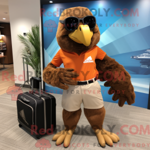 Mascot karakter van een...