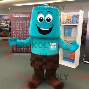 Maskot karakter af en...