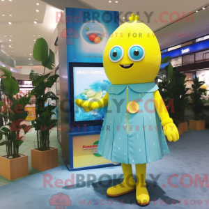 Mascot karakter van een...