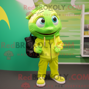 Maskot-karakter av en...