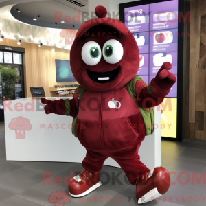 Mascot character of a...