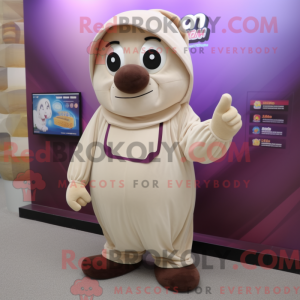 Mascot karakter van een...
