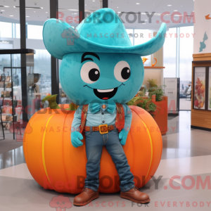 Maskot karakter av et...