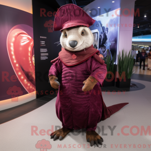 Mascot character of a...