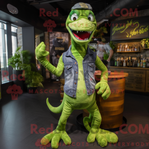 Mascot character of a Lime...
