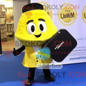 Mascot character of a Lemon...