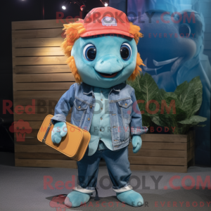 Postava maskota Teal...