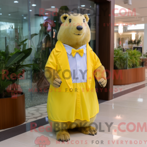 Mascot character of a Lemon...